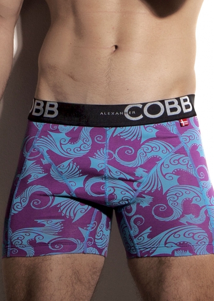 Maori boxerkalsoner lila bl boxer Alexander Cobb PXC Underwear